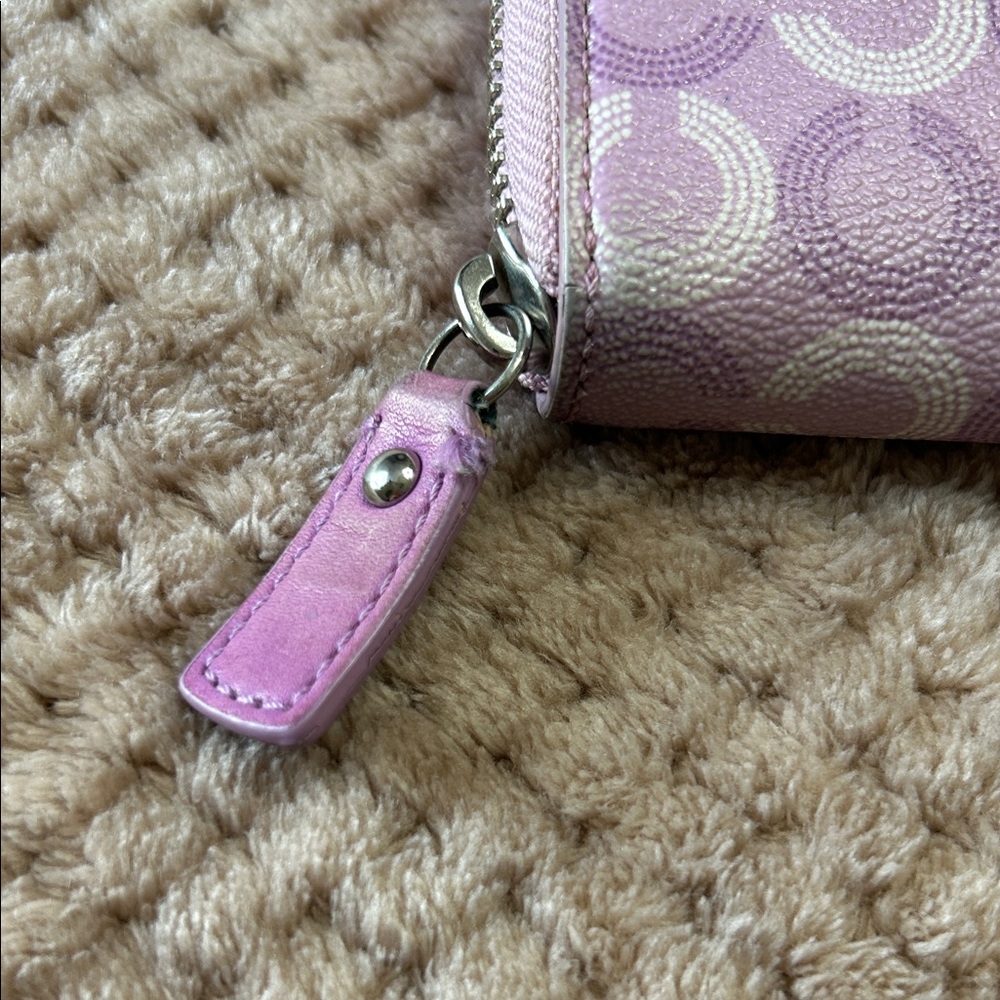 Coach Waverly Zip Around Wallet - Picture 7 of 8